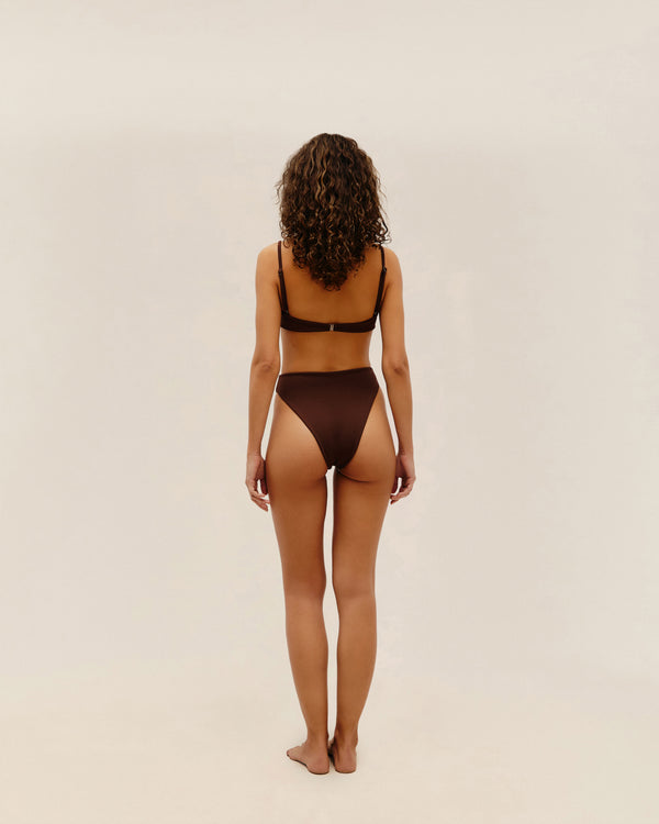 CREPE MAH HOTPANTS COHIBA BROWN